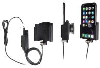 Uchwyt do Apple iPhone 11 z wbudowaną ładowarką samochodową do instalacji na stałe - 2