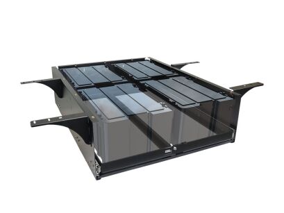 Zabudowa szufladowa na 4 skrzynie Cub Box Front Runner