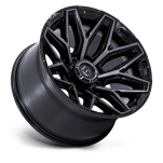 Felga aluminiowa FLUX Gloss Black Brush Fc Gray Ddt FUEL - 3