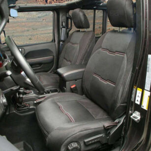 Komplet pokrowców na fotele neoprene black/black Smittybilt GEN2