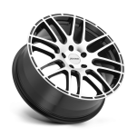 Felga aluminiowa P6A Gloss Black W/ Machined Cut Face PETROL - 3