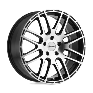 Felga aluminiowa P6A Gloss Black W/ Machined Cut Face PETROL