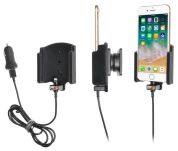 Uchwyt do Apple iPhone SE 2 (2020) z wbudowanym kablem USB oraz ładowarką samochodową - 2