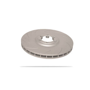 Pedders Slotted Geomet Coated Rotor