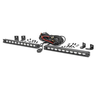 Listwy LED 10" slim flood Rough Country Black Series