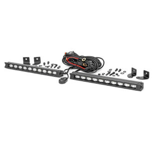Listwy LED 10" slim flood Rough Country Black Series