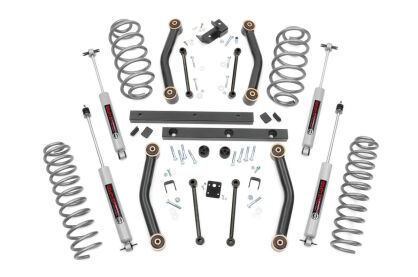 4" Rough Country Lift Kit - Jeep Wrangler TJ 03-06