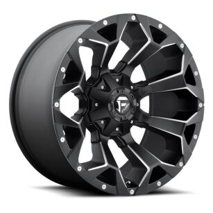 Felga aluminiowa D546 Assault Matte Black Milled Fuel