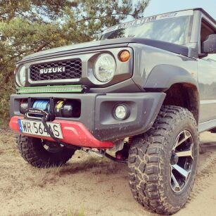 Suzuki Jimny 2018- płyta montażowa wyciągarki 12000lbs górna
