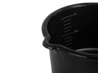 Emaliowany garnek - rondel Petromax / 1 L / Czarny - 2