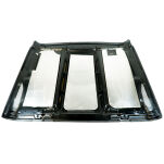 Maska stalowa przód matte black OFD Avenger Bonnet - 5