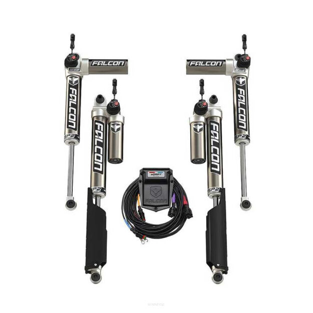 Zestaw amortyzatorów TeraFlex Falcon Series SP2 3.5 aDapt e-Adjust Piggyback Lift 3,5-4,5