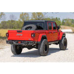 Rear steel tubular bumper with LED lights Rough Country - 4