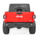 Rear steel tubular bumper with LED lights Rough Country - 3