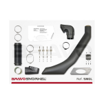 Snorkel, wlot powietrza Bravo MERCEDES G CLASS W460 / 461 / 463 (1979 - 2018) LEWY - 5