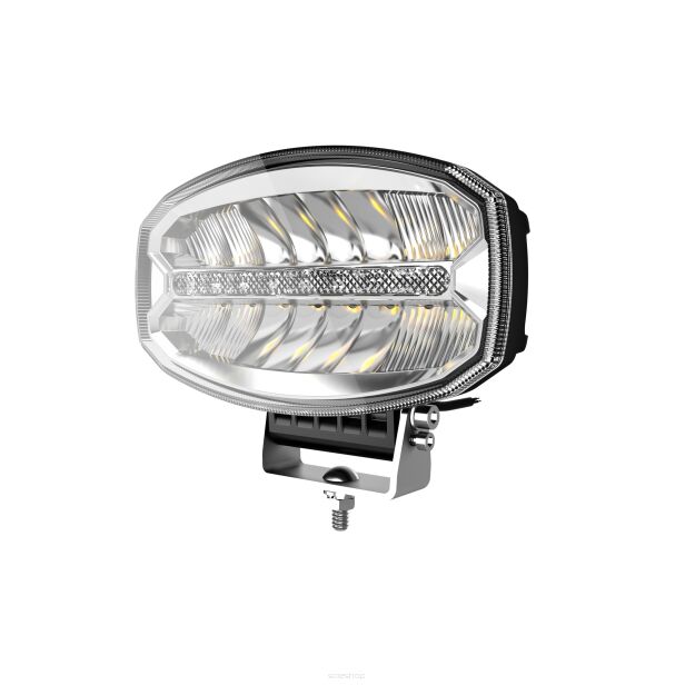 Reflektor drogowy LED + jazda dzienna LED 12/24V