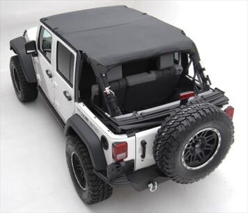 Dach miękki Brief Top Wodoodporny SMITTYBILT - Jeep Wrangler JK 10-14 4 drzwi