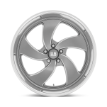 Felga aluminiowa U133 DESPERADO Anthracite Milled Diamond Cut Lip US MAGS - 2