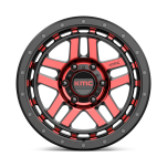Felga aluminiowa KM540 RECON Gloss Black Machined W/ Red Tint KMC - 2