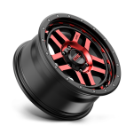 Felga aluminiowa KM540 RECON Gloss Black Machined W/ Red Tint KMC - 3