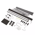 Markiza zadaszenie VICKYWOOD 180° Tył Szara - 9