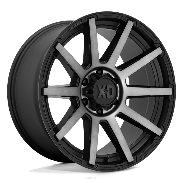 Felga aluminiowa XD847 OUTBREAK Satin Black W/ Gray Tint XD Series