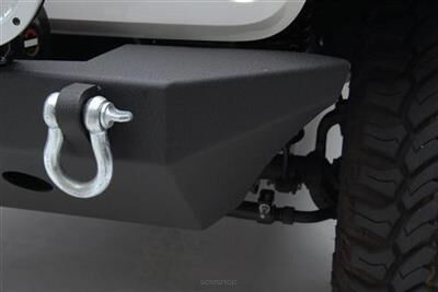 Zderzak przedni stalowy z płytą pod wyciągarkę SMITTYBILT Classic Rock Crawler  - Jeep Wrangler JK