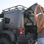 Bagażnik dachowy SMITTYBILT Defender - Jeep Wrangler JK 4 drzwi - 4