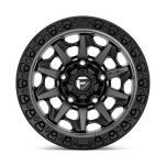 Felga aluminiowa D716 COVERT Matte Gun Metal Black Bead Ring FUEL - 2