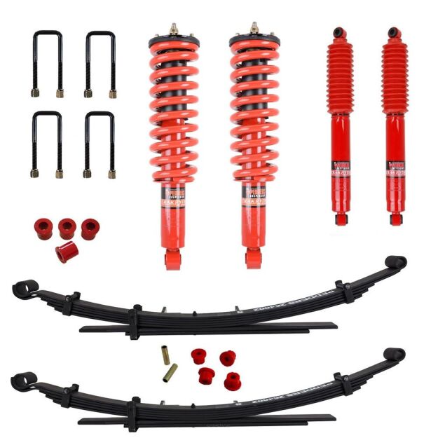 Pedders 1.75 Inch Heavy Duty Load Carrying and Towing Kit. With Assembled Foam Cell Struts. Isuzu D-Max