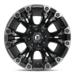 Felga aluminiowa D851 VAPOR Matte Black Gray Tint FUEL - 3