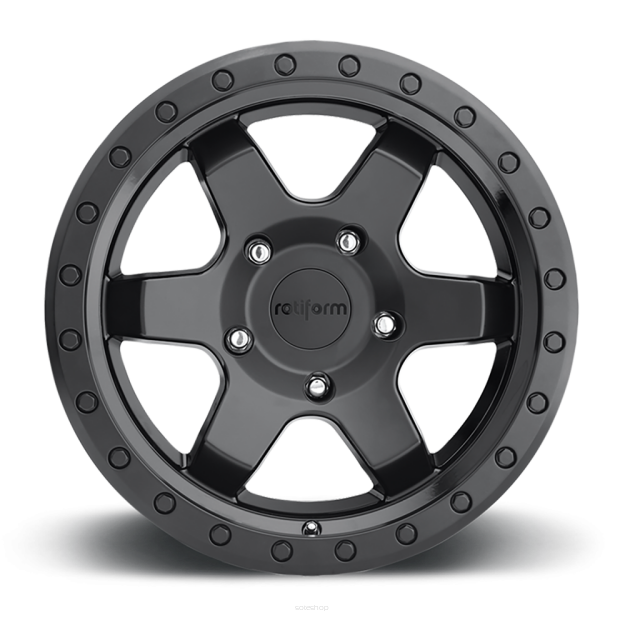 Felga aluminiowa SIX-OR Black on Black Rotiform