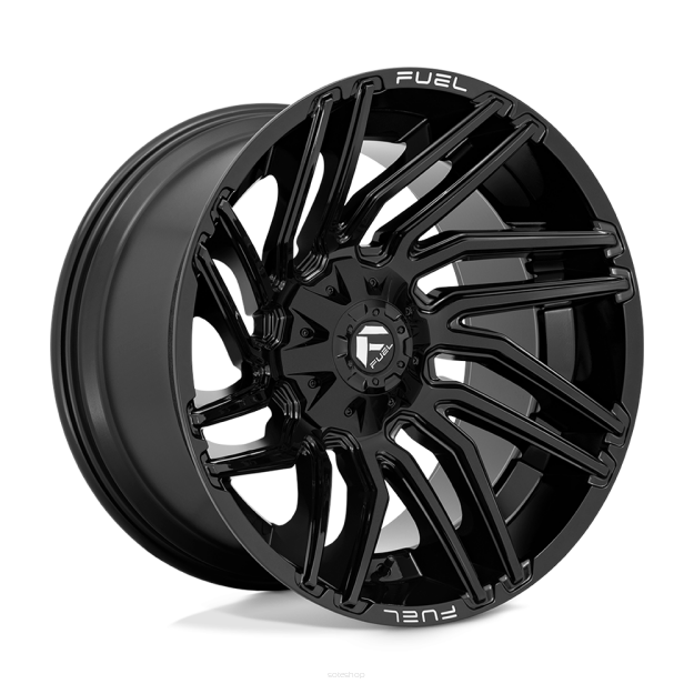 Felga aluminiowa D776 TYPHOON Gloss Black FUEL