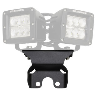 Mocowanie Świateł LED Cube 3x3" nad Tylną Szybą Go Rhino - Jeep Wrangler JL