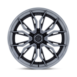 Felga aluminiowa FC404 MUTINY Gloss Black Brushed Dark Tint FUEL - 3