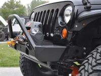 Zderzak przedni stalowy z pałąkiem POISON SPYDER Brawler Light - Jeep Wrangler JK - 7
