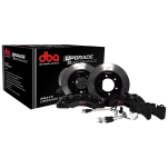 Zestaw hamulcowy przód Big Brake Kit z zaciskami 6-tłoczkowymi DBA automatyczne sprzęgiełka piast - 2