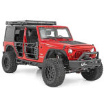 Komplet przednich i tylnych drzwi rurowych Rough Country - Jeep Wrangler JK 07-18 4 Drzwi - 2