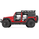 Komplet przednich i tylnych drzwi rurowych Rough Country - Jeep Wrangler JK 07-18 4 Drzwi - 3