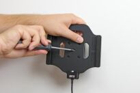 Brodit uchwyt samochodowy do Apple iPad Mini 5 (2019) aktywny z wbudowanym kablem USB oraz ładowarką samochodową - 7