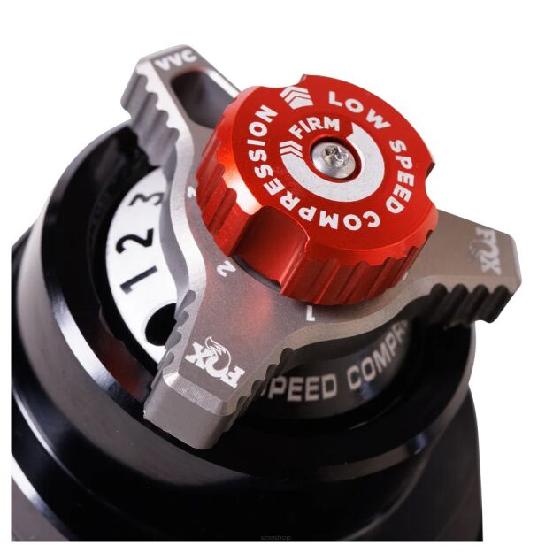 Amortyzator gazowy tył FOX Performance Elite 2.5 Reservoir Regulowany DSC EVO Lift 0-2