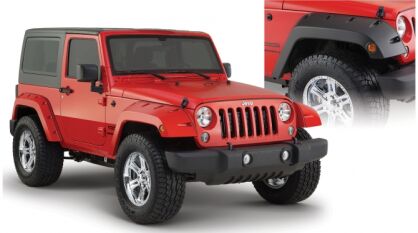 Błotniki, nadkola BUSHWACKER Pocket Style przód, standardowa szerokość - Jeep Wrangler JK