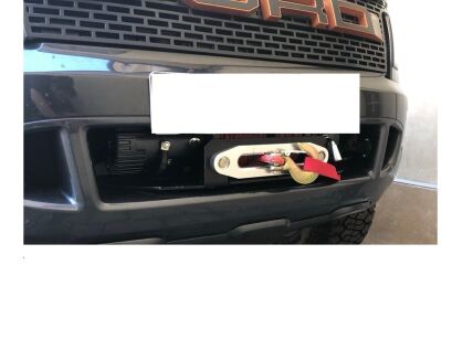 Ford Ranger T6 2012-2016 płyta montażowa wyciągarki