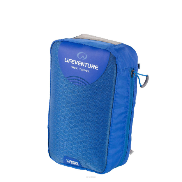Ręcznik szybkoschnący 130x75 cm Micro Fibre Trek ciemno niebieski Lifeventure
