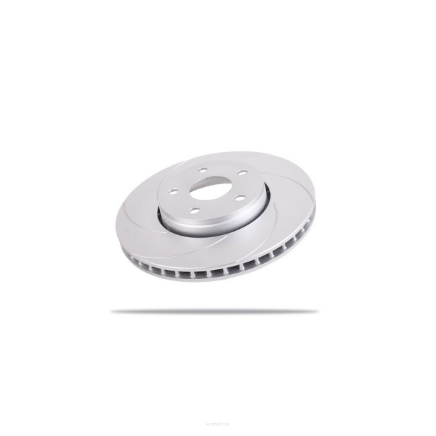 Pedders Slotted Geomet Coated Rotor