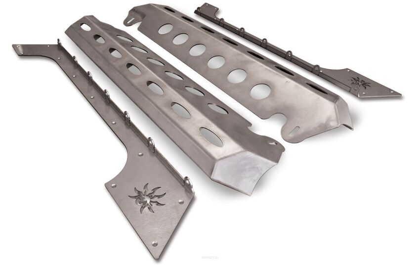 Osłony boczne Brawler Rockers aluminiowe POISON SPYDER - Jeep Wrangler JK