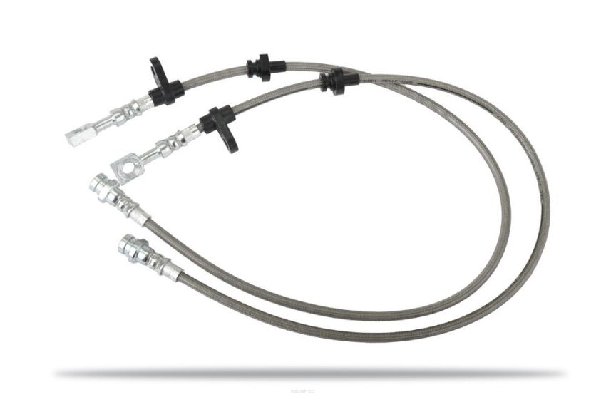 Pedders Extended Braided Brake Hose Kit