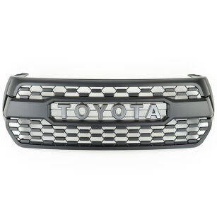 Grill z emblematem Toyota w kolorze srebrnym OFD