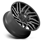 Felga aluminiowa D773 TYPHOON Gloss Black Milled FUEL - 3