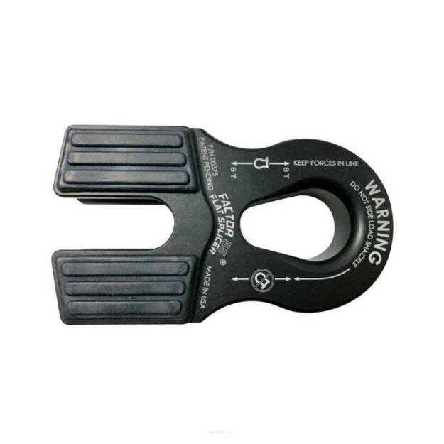 Flat splicer zaczep/szekla liny wyciągarki czarny Factor 55